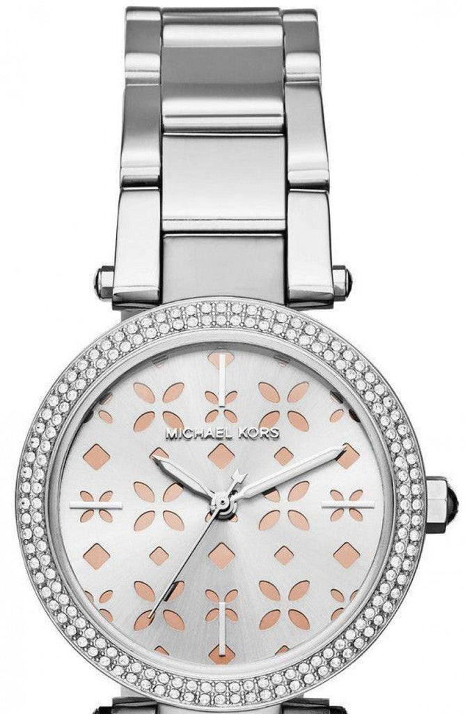 Michael Kors Parker Silver Dial Silver Stainless Steel Strap Watch for Women - MK6483 Buy Now By Michael Kors