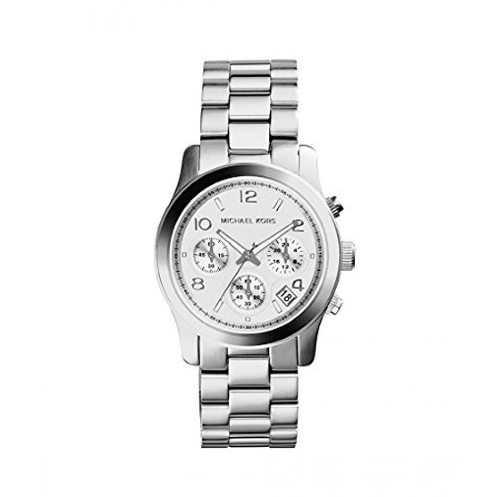 Michael Kors Runway Silver Dial Silver Steel Strap Watch for Women - MK5076 Buy Now By Michael Kors