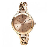 Michael Kors Slim Runway Rose Gold Dial Rose Gold Steel Strap Watch for Women - MK3223 Buy Now By Michael Kors