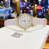 Michael Kors Tibby Analog Silver Dial White Leather Strap Watch for Women - MK1049 Buy Now By Michael Kors