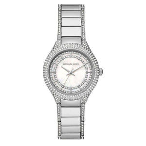 Michael Kors Sylvia Mother of Pearl Dial Silver Steel Strap Watch For Women - MK4657 Buy Now By Michael Kors