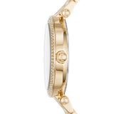 Michael Kors Parker Gold Mother of Pearl Dial Gold Steel Strap Watch for Women - MK6425 Buy Now By Michael Kors