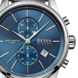 Hugo Boss Jet Blue Dial Silver Mesh Bracelet Watch for Men - 1513441 Buy Now By Hugo Boss