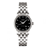 Mido Baroncelli Ii Automatic Black Dial Silver Steel Strap Watch For Men - M8600.4.18.1 Buy Now By Mido
