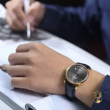 Mido Baroncelli III Automatic Grey Dial Black Leather Strap Watch For Men - M8600.3.13.4 Buy Now By Mido