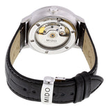 Mido Comander II Automatic Chronometer Silver Dial Black Leather Strap Watch For Men - M021.431.16.031.00 Buy Now By Mido