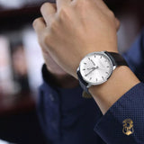 Mido Comander II Automatic Chronometer Silver Dial Black Leather Strap Watch For Men - M021.431.16.031.00 Buy Now By Mido