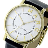 Marc Jacobs Roxy White Dial Black Leather Strap Watch for Women - MJ1532 Buy Now By Marc Jacobs