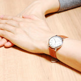 Marc Jacobs Roxy Silver Dial Brown Leather Strap Watch for Women - MJ1572 Buy Now By Marc Jacobs