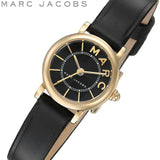 Marc Jacobs Roxy Black Dial Black Leather Strap Watch for Women - MJ1585 Buy Now By Marc Jacobs