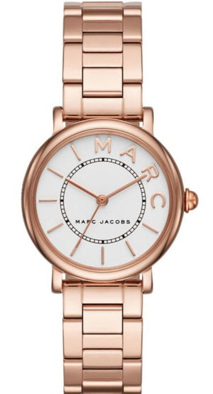 Marc Jacobs Roxy White Dial Rose Gold Steel Strap Watch for Women - MJ3527 Buy Now By Marc Jacobs