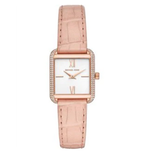 Michael Kors Lake Quartz White Dial Pink Leather Strap Watch For Women - MK2763 Buy Now By Michael Kors
