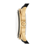 Michael Kors Quartz Black Dial Black Silicone Strap Watch For Women - MK6944 Buy Now By Michael Kors