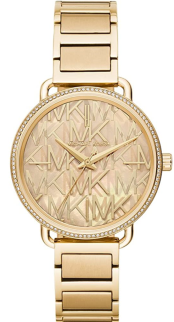 Michael Kors Portia Quartz Gold Dial Gold Steel Strap Watch For Women - MK3886 Buy Now By Michael Kors