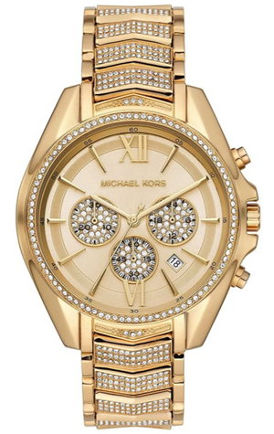 Michael Kors Whitney Chronograph Gold Dial Gold Steel Strap Watch For Women - MK6729 Buy Now By Michael Kors