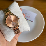 Michael Kors Portia Rose Gold Dial Rose Gold Steel Strap Watch for Women - MK3640 Buy Now By Michael Kors