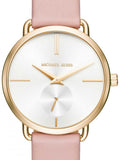 Michael Kors Portia Quartz White Dial Pink Leather Strap Watch For Women - MK2659 Buy Now By Michael Kors