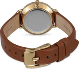 Michael Kors Portia Quartz White Dial Brown Leather Strap Watch For Women - MK2734 Buy Now By Michael Kors