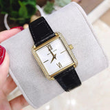 Michael Kors Lake Quartz White Dial Black Leather Strap Watch For Women - MK2762 Buy Now By Michael Kors