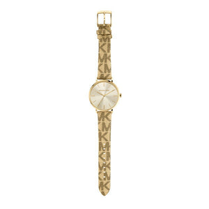 Michael Kors Addyson Quartz Gold Dial Gold Leather Strap Watch for Women - MK2952 Buy Now By Michael Kors
