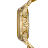 Michael Kors Runway Twist Gold Dial Gold Stainless Steel Strap Watch for Women - MK3131 Buy Now By Michael Kors