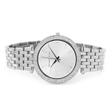 Michael Kors Darci Silver Dial Silver Stainless Steel Strap Watch for Women - MK3190 Buy Now By Michael Kors