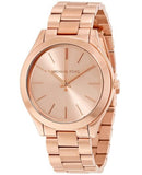 Michael Kors Slim Runway Rose Gold Dial Rose Gold Steel Strap Watch for Women - MK3197 Buy Now By Michael Kors