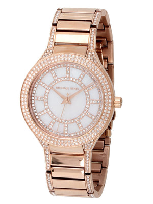 Michael Kors Kerry Mother of Pearl Dial Rose Gold Steel Strap Watch for Women - MK3313 Buy Now By Michael Kors