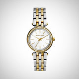 Michael Kors Darci White Dial Two Tone Steel Strap Watch for Women - MK3323 Buy Now By Michael Kors