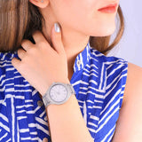 Michael Kors Kerry Crystal Pave Silver Dial Silver Steel Strap Watch For Women - MK3359 Buy Now By Michael Kors