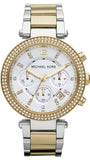 Michael Kors Parker White Dial Two Tone Steel Strap Watch for Women - MK5626 Buy Now By Michael Kors