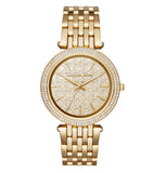 Michael Kors Darci Gold Dial Gold Steel Strap Watch for Women - MK3398 Buy Now By Michael Kors
