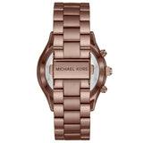 Michael Kors Runway Quartz Brown Dial Brown Steel Strap Watch For Women - MK3418 Buy Now By Michael Kors
