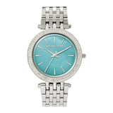 Michael Kors Darci Mother of Pearl Blue Dial Silver Steel Strap Watch for Women - MK3515 Buy Now By Michael Kors