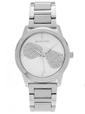 Michael Kors Harman Analog Silver Dial Silver Steel Strap Watch For Women - MK3672 Buy Now By Michael Kors