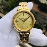 Michael Kors Cinthia Quartz Gold Dial Gold Steel Strap Watch For Women - MK3681 Buy Now By Michael Kors