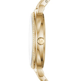 Michael Kors Cinthia Quartz Gold Dial Gold Steel Strap Watch For Women - MK3681 Buy Now By Michael Kors