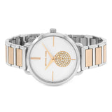 Michael Kors Portia Quartz Silver Dial Two Tone Steel Strap Watch For Women - MK3709 Buy Now By Michael Kors