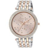 Michael Kors Darci Rose Gold Dial Two Tone Steel Strap Watch for Women - MK3726 Buy Now By Michael Kors