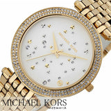Michael Kors Darci White Dial Gold Steel Strap Watch for Women - MK3727 Buy Now By Michael Kors