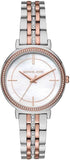 Michael Kors Cinthia Mother of Pearl Dial Two Tone Steel Strap Watch For Women - MK3831 Buy Now By Michael Kors