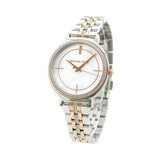 Michael Kors Cinthia Mother of Pearl Dial Two Tone Steel Strap Watch For Women - MK3831 Buy Now By Michael Kors