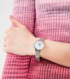 Michael Kors Portia Quartz Silver Dial Silver Steel Strap Watch For Women - MK3837 Buy Now By Michael Kors