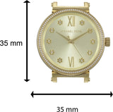 Michael Kors Sofie Quartz Gold Dial Gold Steel Strap Watch For Women - MK3881 Buy Now By Michael Kors