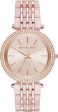 Michael Kors Darci Rose Gold Dial Two Tone Steel Strap Watch for Women - MK4327 Buy Now By Michael Kors