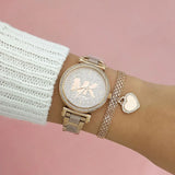 Michael Kors Sofie Quartz Crystals Crystals Rose Gold Dial Rose Gold Steel Strap Watch For Women - MK4336 Buy Now By Michael Kors