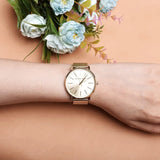 Michael Kors Pyper Quartz Gold Dial Gold Mesh Strap Watch For Women - MK4339 Buy Now By Michael Kors