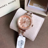 Michael Kors Sofie Quartz Rose Gold Dial Rose Gold Steel Strap Watch For Women - MK4354 Buy Now By Michael Kors