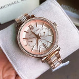 Michael Kors Sofie Quartz Rose Gold Dial Rose Gold Steel Strap Watch For Women - MK4354 Buy Now By Michael Kors