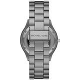 Michael Kors Slim Runway Quartz Grey Dial Grey Steel Strap Watch For Women - MK4506 Buy Now By Michael Kors
